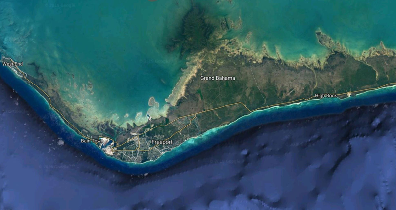 Illustration for article titled La impactante imagen de Gran Bahama tras el paso del huracán Dorian: una isla sumergida bajo el agua